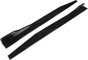1 Pair 1.18M Side Skirt Extension Rocker Splitter Auto Professional Accessories Compatible for Corolla Compatible for Lavida Compatible for Chevrolet
