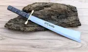 BEAUTIFUL CUSTOM HANDMADE 21 INCH HIGH CARBON STEEL HUNTING MACHETE WITH SHEATH