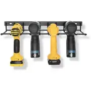 Power Tool Holder Drill Storage for Workshop Shed Pegboard Rack Shelf Organizer
