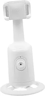 ELAYARD 1Pc Face Recognition Phone Rack Intelligent Rotation Stand for Live Streaming Photography Compatible with All Smartphones Ultra Low Power Consumption Sleek Design