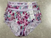 NWT 3x BERLEI Micro Hi-Cut Brief underwear panty Sz 10