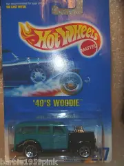 Hot Wheels - '40'S Woodie New MOC By Mattel