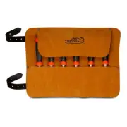 Bahco 434-S6-LR 6pce Splitproof Chisel Set With Leather Roll Pouch