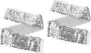 [Minkissy] 2pcs Sparkly Sequin Wide Waist Belt for Women Stretchy Disco Party Accessory Vintage Style Elastic Cinch Belt for Dresses and Outfits