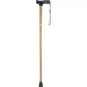 CVS Health Gel Grip Folding Cane, Max Weight Cap 300 lbs(136 kg) No Box