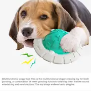 Dog Chew Toys, Teeth Grinding Toys, Cleaning Teeth, Frisbee Function