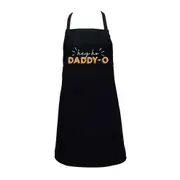 Annabel Trends Cotton Screen Print Apron Cooking Bib 60x80cm Hey Ho Daddy O