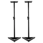 NNEDPE Adjustable Floor Speaker Stand Surround Sound - Black