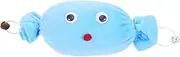 VERDANVERSE Cute Candy Shaped Plush Cat with Bell Interactive Soft Chewing for Kittens Durable Indoor Play Engaging Exercise for Teething Cats