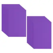 20 Pack EVA Foam Sheets, 12" x 8" 2mm Thick Foam Paper, Dark Purple
