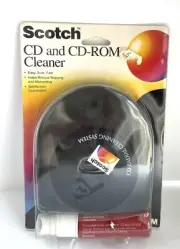 New Scotch CD And CD-ROM Cleaner 1997
