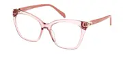 Emilio Pucci EP5195 072 Women’s Glasses Pink Size 54 - Private Health Rebate - Blue Light Block Available
