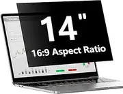 14 Inch Computer Privacy Screen Protector, Anti Glare Protector Blue Light Filter Shield Compatible with Desk monitor, Laptops, screen, Removable Security Laptop Screen Shield Filter for 16:9 Aspect Ratio Monitor Like ViewSonic Sceptre