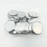 Badge-a-Minit Blank Pin-back Parts Button Making Pack of 25 Front & Back 2 1/4"