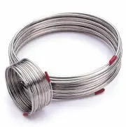 304 Stainles Steel Capillary Tube OD 3x0.5mm Length 1m Trachea Hose Coil