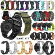 For Garmin Instinct 2/ Instinct Tide / Tactical 22mm Various Watch Band Strap