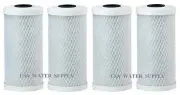 4 CTO Water Filters 10 x 4.5 Big Blue Whole House coconut shell Carbon Block