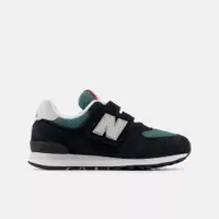 在飛比找蝦皮商城優惠-New Balance 574系列 童鞋 黑綠色 休閒鞋 中