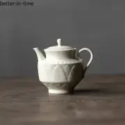 Chinese Style Ding Kiln Tea Pot Handmade Household Tea Making Pot Tea Ceremony