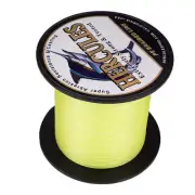 HERCULES 100M 109 Yards 4 Strands 20lbs Braid Fishing Line Fluorescent Yellow