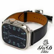 HERMES Diamond Polished Apple Watch Ultra 2 Hermes Deployment