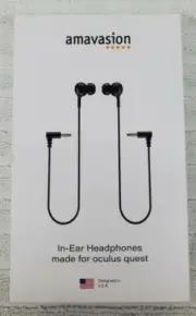 Amavasion In Ear Headphones For VR The Oculus Quest 3D 360 Degree Sound