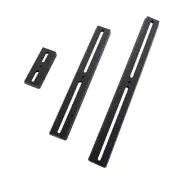 Metal Dovetail Mounting Plate Black 100/300/400mm for Astronomical Telescope