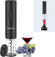 Electric Wine Opener, Wine Bottle Openers, Automatic Corkscrew Wine Opener with