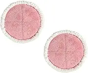 XEBRAD 2PCS Steam Spin Mop Cloths Electric Mop Cleaning Pad Vmai Steam Engine Vacuum Mops Home Cleaning Household Cleaning Tool Steam Cleaner Replacement Parts