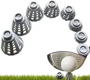 Simulator Golfing Tees - Hitting Driving Range Tool - Weatherproof Portable Golfing Tees for Training Enhancement Range Hitting Practice Outdoor Golfing On-Course
