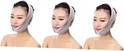 MERRYHAPY Face Lifting Artifact 3 Pcs Thin Face Strap Chin Straps Chinstrap Face Lifting Mask Facial Lifting Belt Face Strap Thin Masseter Chin Bandage Neck Mask v Face Thin Face Bandage Thin Face Mask Pink