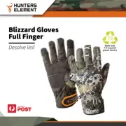 Hunters Element Waterproof Durable Blizzard Gloves Full Finger Desolve Veil