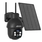 ANRAN 5MP Wireless Security Camera Outdoor Battery Rechargeable Home WIFI IP Cam