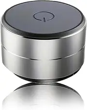 Buzzgo Speaker, Buzzgo Echo Speaker, Bluetooth Mini Speakeres Bone Conduction, Portable Small Wireless with Suction Cup (Silver)