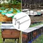 2pcs Stable Bee Hive Beehive Frame Holder Bee Supplies Bee Hive Storage Shelf