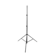 Spectrum Black 260cm Adjustable Spring Loaded Light Stand