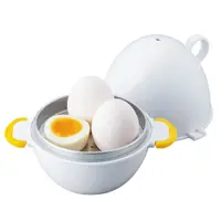 在飛比找蝦皮購物優惠-日本 AKEBONO 微波煮蛋器 微波爐料理 水煮蛋 溏心蛋