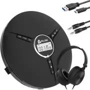 Discman with Headphones - Portable CD Player with Headphones - New Version...
