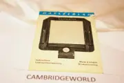 HASSELBLAD TRANSPARENCY COPY HOLDER INSTRUCTION MANUAL GUIDE BOOK ORIGINAL