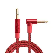 CableCreation Audio Cable,3FT 3.5mm Right Angle Male to Male Auxiliary Jack HiFi