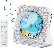CD Player Bluetooth Desktop CD Player with Speakers Portable CD Players for Home