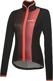 [rh+] Icd0739 11Zs, Hydra Lab Soft Shell W Jacket Woman, Black/Sign Shaded Psychotic Salmon, S