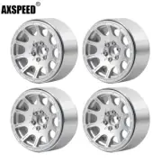 4PCS Alloy 1.9" Beadlock Wheels Rims for 1:10 RC Axial SCX10 TRX4 AX10 D90 CC01