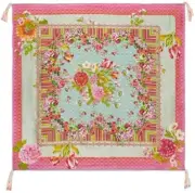 JOHNNY WAS BOHO 100% SILK “MONA MAY” SCARF NWT GORGEOUS COLORS FREE SHIPPING