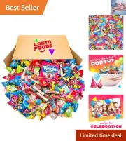 Fun Party Candy Assortment Box - Smarties, Warheads, Kool-Aid, Lollipops, Wha...