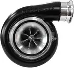 Aeroflow Boosted 7588 1.25 T4 Twinentryv-Band Outlet Bw S475 Black - AF8005-4027BLK