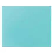 Dazzle Quarto Blank Guest Book, Landscape (Turquoise)