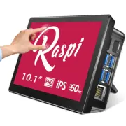 10.1in IPS HDMI Display Portable Touchscreen Gaming Monitor for Raspberry Pi PC