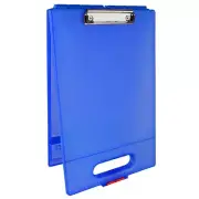 Dexas Clipcase Top Open Clipboard Royal Blue