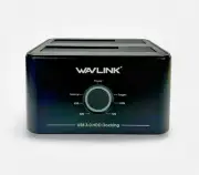 Wavlink Dual Bay Hard Drive Docking Offline Clone for SATA HDD M.2 SSD
